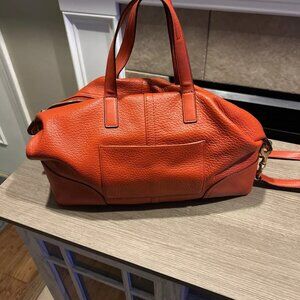 Coach Red Leather Bag